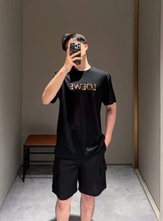 Black Gold Logo Graphic Short Sleeve T-Shirt view 7