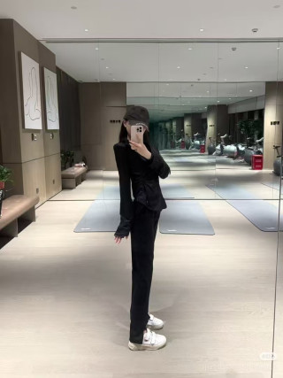 Lululemon Black Tailored Blazer Jacket view 2