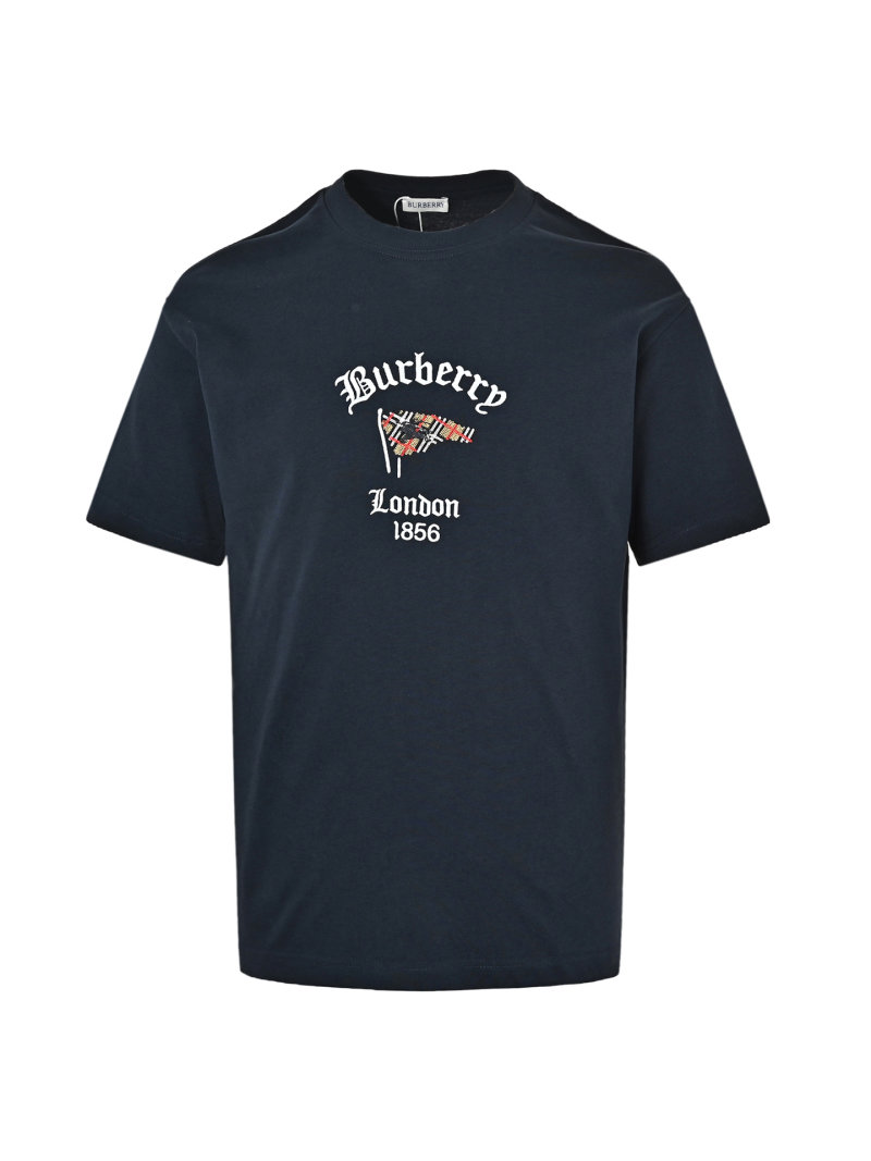 Burberry Black Logo Print Short Sleeve T-Shirt view