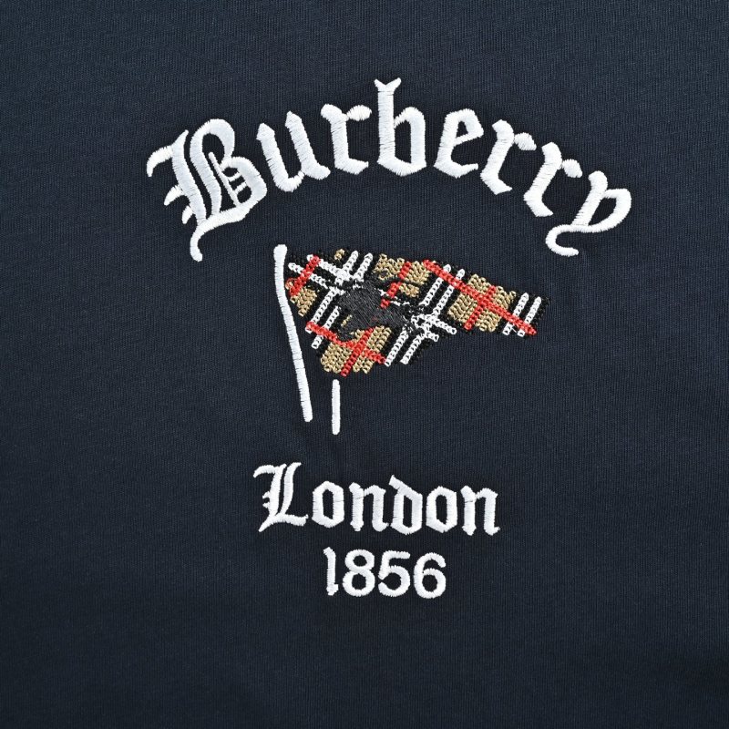 Burberry Black Logo Print Short Sleeve T-Shirt view