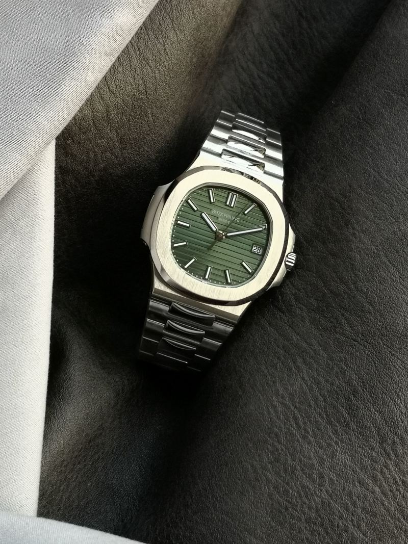 Patek Philippe Nautilus 5711 Green Dial Steel Watch view
