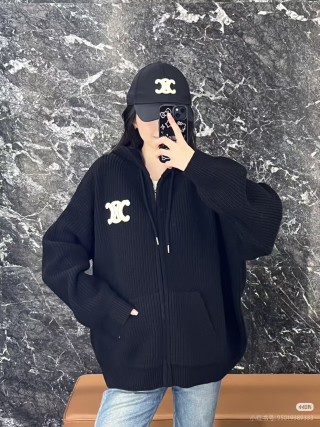 Essentials Black Ribbed Zip Hoodie view 8