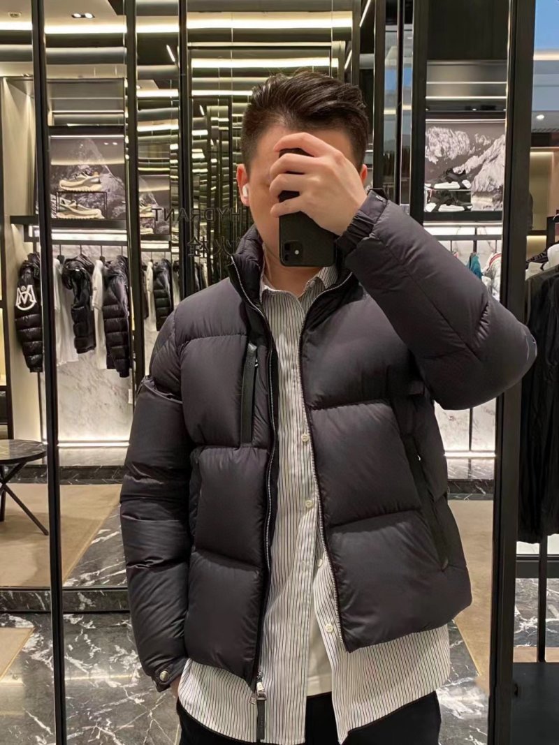 Black Puffer Down Jacket view