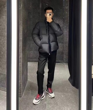 Black Puffer Down Jacket view 8
