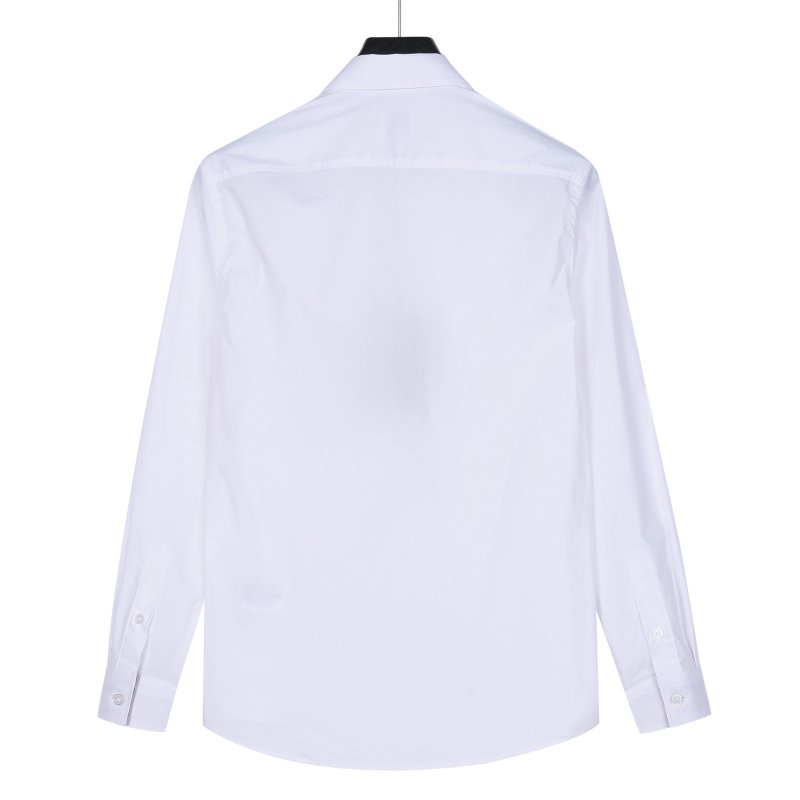 Premium White Oversized Zip Shirt with Chest Pocket view