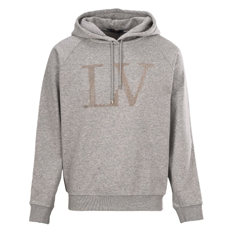 Essentials Cream Oversized Logo Hoodie view