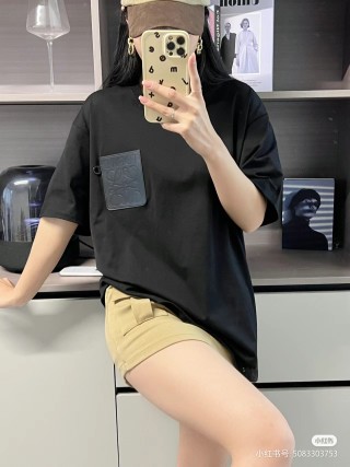 Loewe Anagram Pocket Black T-Shirt view 2