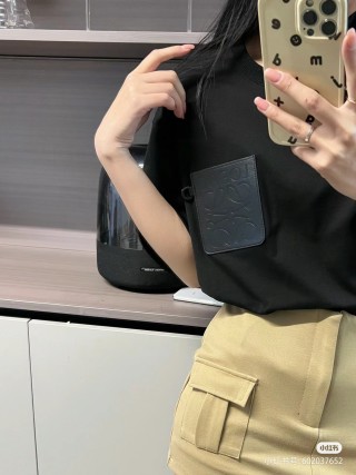 Loewe Anagram Pocket Black T-Shirt view 3