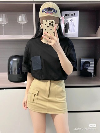 Loewe Anagram Pocket Black T-Shirt view 4