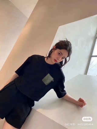Loewe Anagram Pocket Black T-Shirt view 6