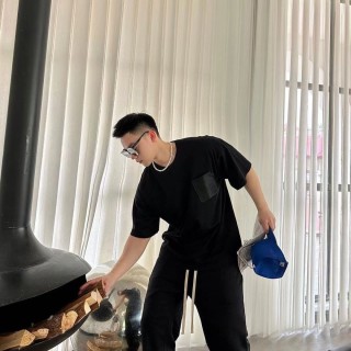 Loewe Anagram Pocket Black T-Shirt view 7