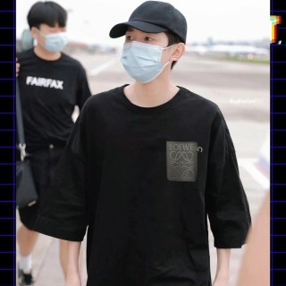 Loewe Anagram Pocket Black T-Shirt view 8