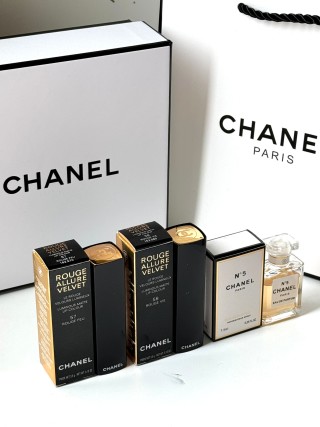 Chanel N°5 Rouge Allure Velvet Gift Set – 3pc Luxury Bundle view 5