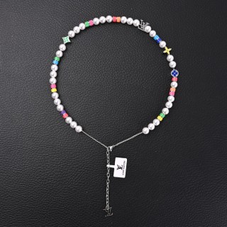 Louis Vuitton MNG Pearl Party Multi-Color Necklace