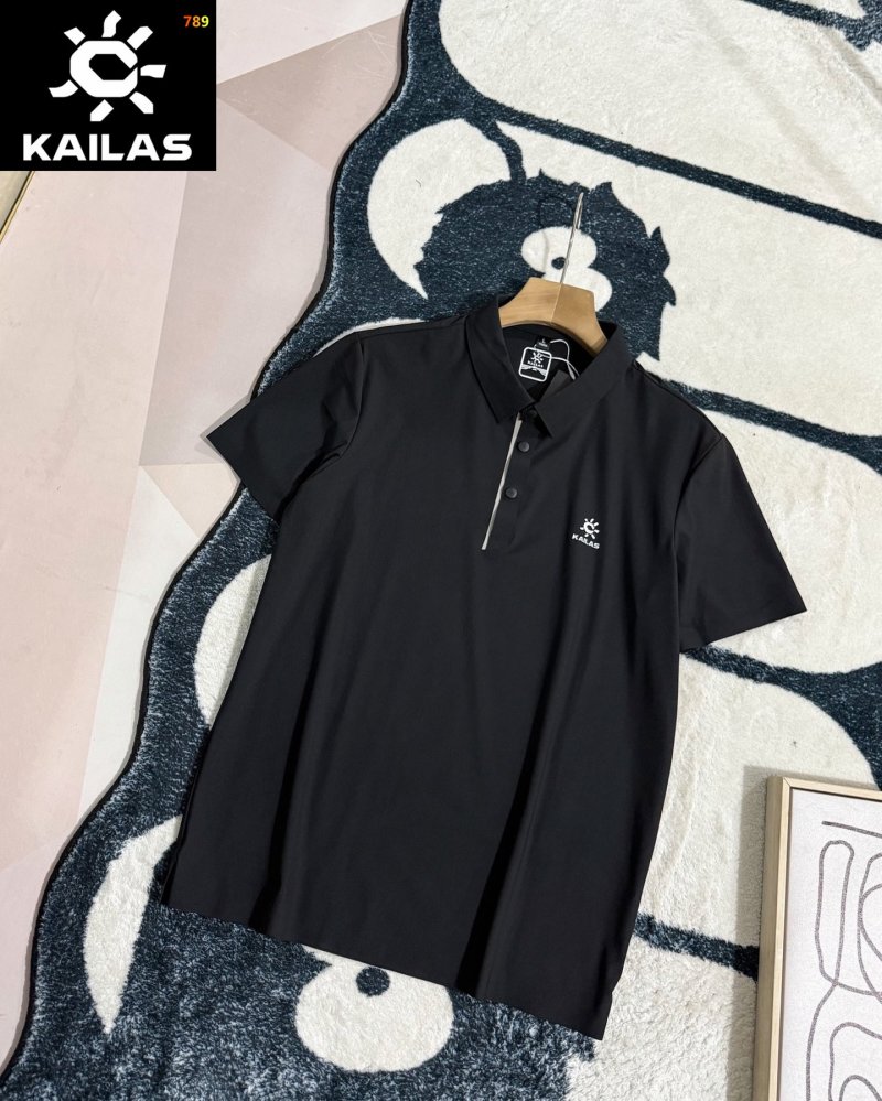 Descente 3D Embossed Ice Silk Casual T-Shirt Black view