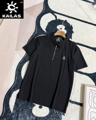 Descente 3D Embossed Ice Silk Casual T-Shirt Black view 10