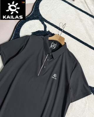 Descente 3D Embossed Ice Silk Casual T-Shirt Black view 14