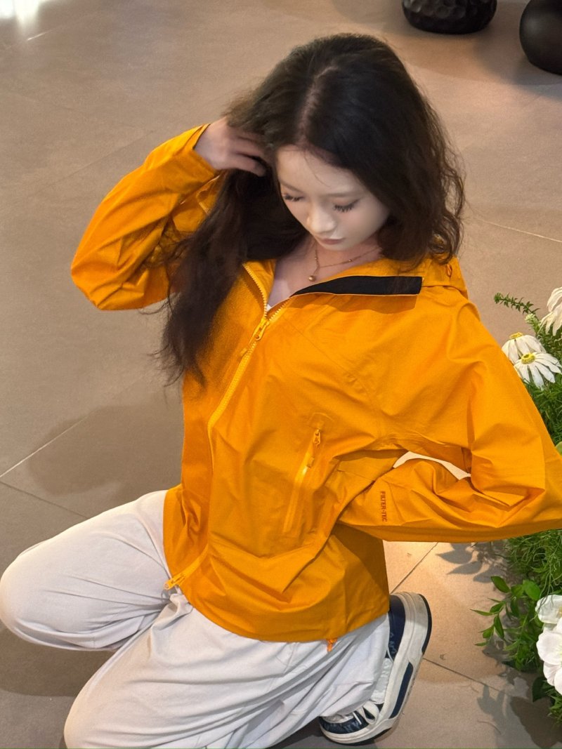 Stone Island Bogota LT Lightweight Jacket Orange view