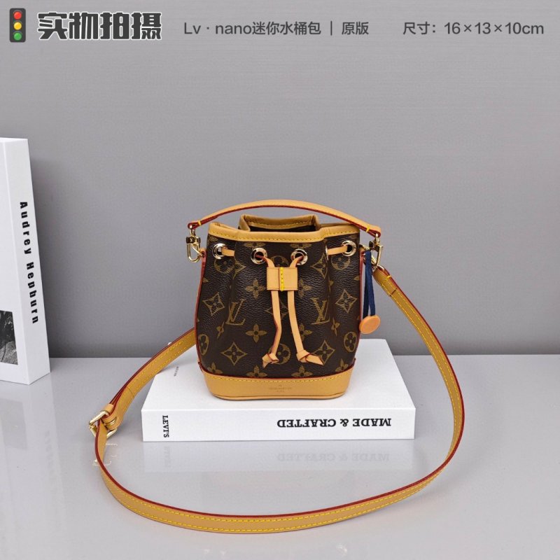 Louis Vuitton Nano Bucket Bag - Monogram Canvas view