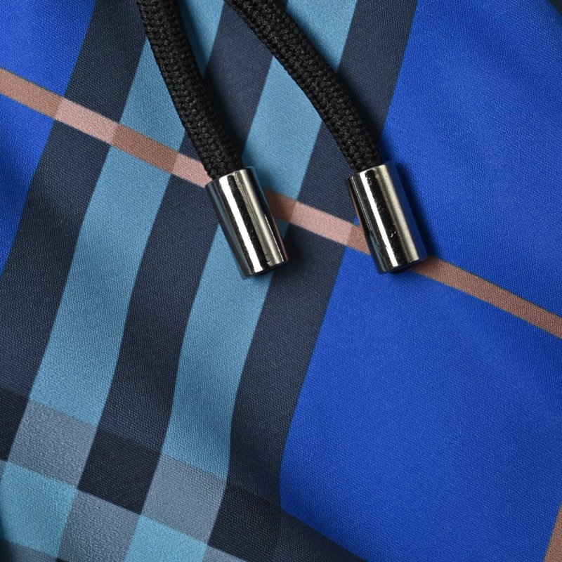 Blue Plaid Board Shorts view
