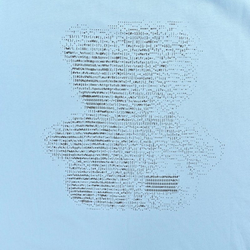 Light Blue Graphic Print Short Sleeve T-Shirt view