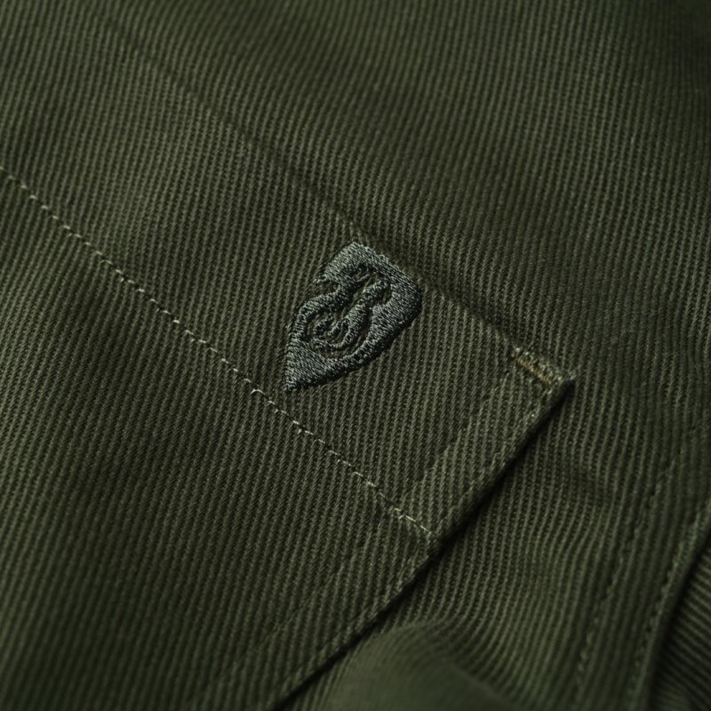 Stone Island Dark Green Denim Overshirt Jacket view