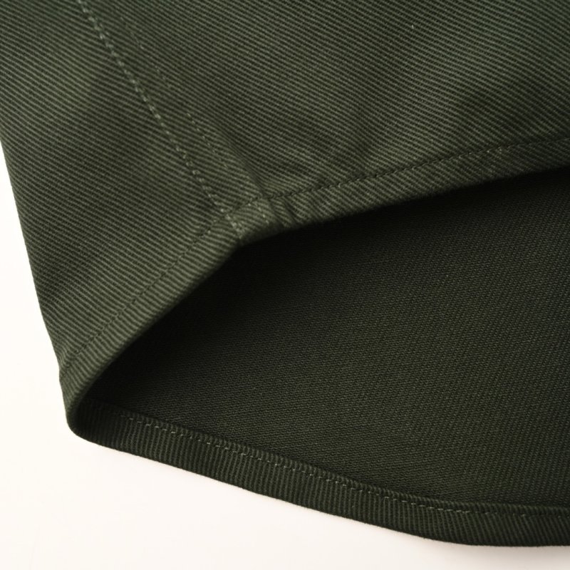 Stone Island Dark Green Denim Overshirt Jacket view