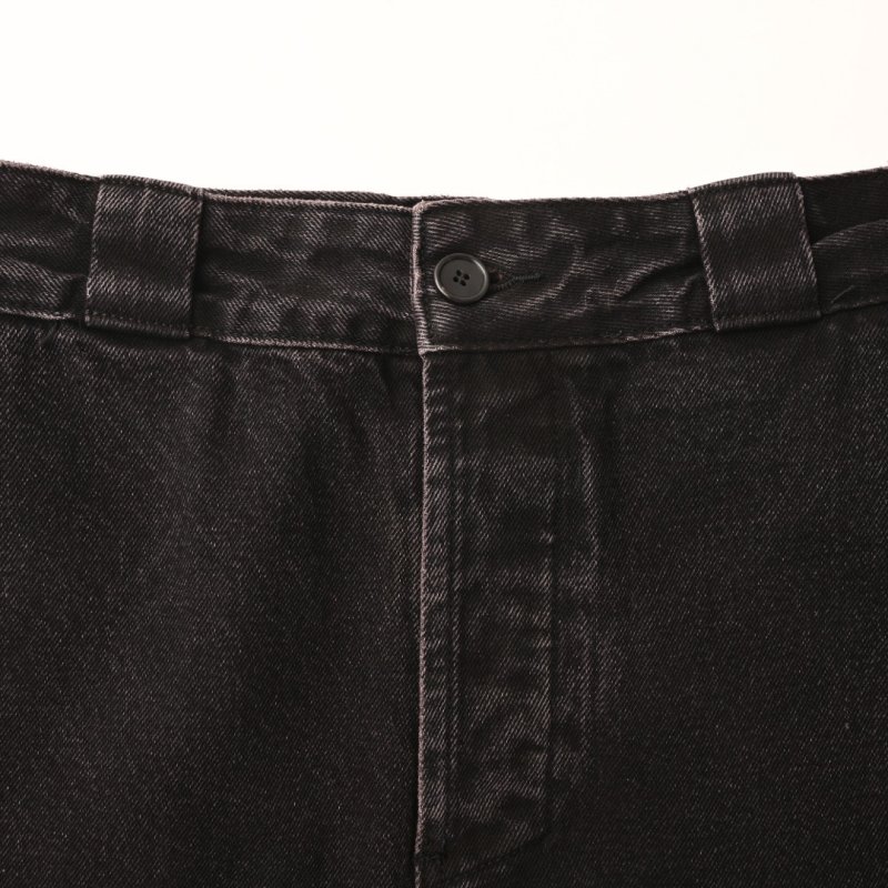 Prada Black Cargo Jeans with Triangle Logo view