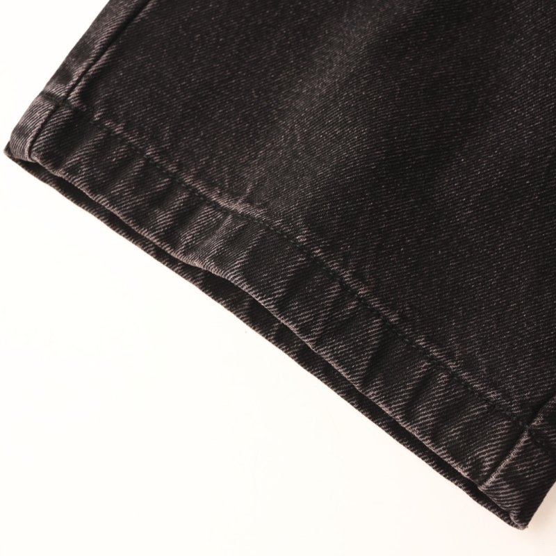 Prada Black Cargo Jeans with Triangle Logo view