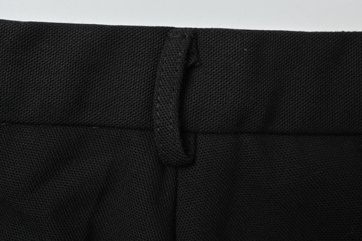 Black Flared Trousers - Premium Fit view