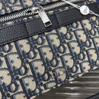 Dior Safari Messenger Bag Silver Hardware Unisex view 8