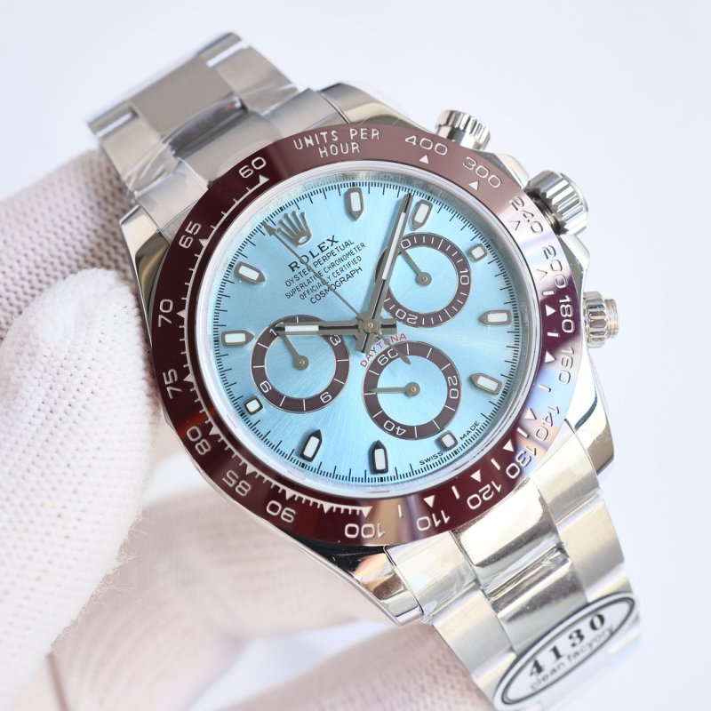 Rolex Daytona Chronograph Ice Blue Dial Steel Watch