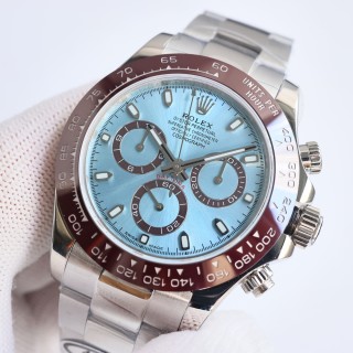 Rolex Daytona Chronograph Ice Blue Dial Steel Watch view 3