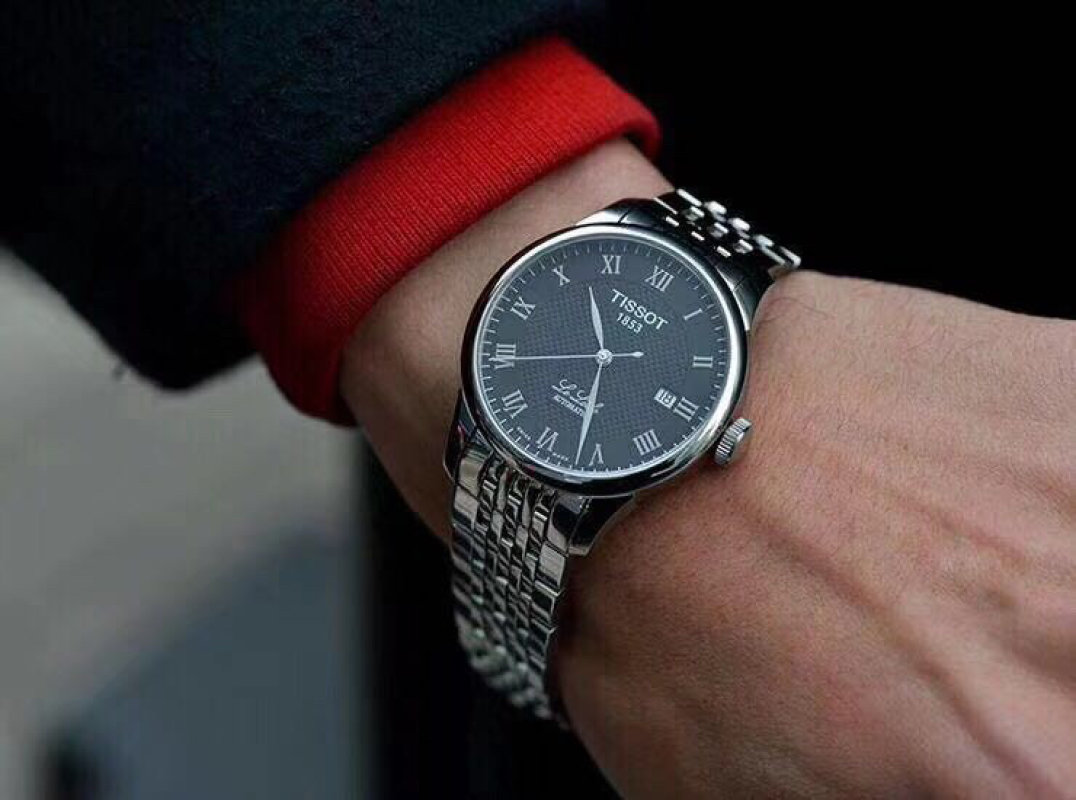 Tissot PRX Automatic Roman Numeral Black Dial Watch