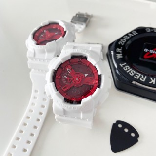Casio G-SHOCK Dragon Series White & Red Quartz Watch GA-110DBR-7APFL view 5