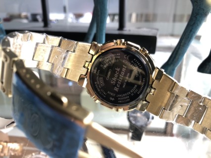 Casio G-Shock GMW-B5000 Gold Steel Digital Watch view 5