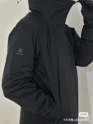 Kailas Black Puffer Jacket Women view 4