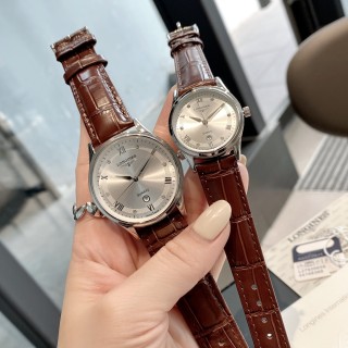 Longines Classic Roman Numeral Quartz Watch Silver view 8