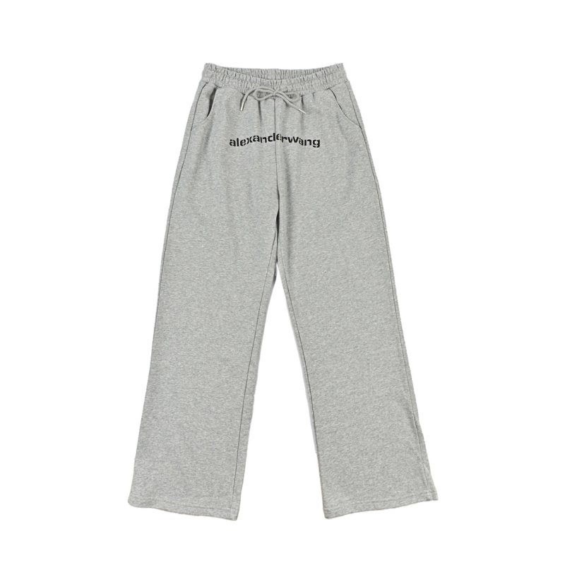 Alexander Wang Grey Logo Sweatpants view