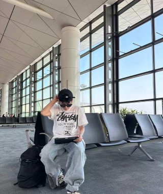 Stüssy Broxk NYC Compton Santa Ana Brooklyn Venice White T-Shirt view 4