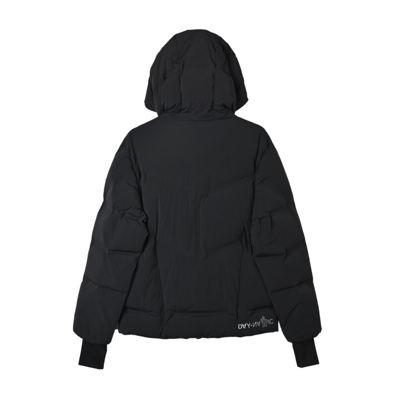 Black Puffer Down Jacket – Lightweight Warmth view