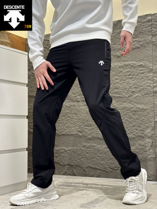 Descente Men's Casual Sport Pants Smoke Grey view 2