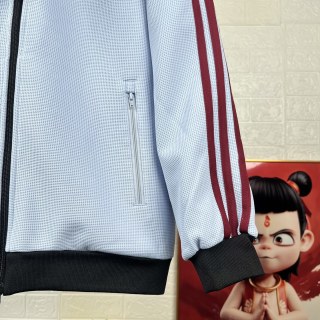 Adidas Originals Trefoil Striped Track Jacket White/Burgundy view 9