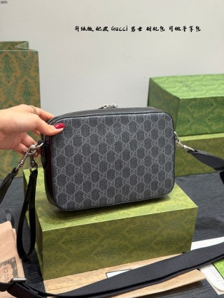 Gucci Ophidia GG Camera Bag Black view 4