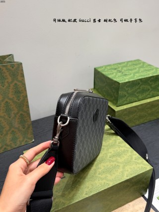 Gucci Ophidia GG Camera Bag Black view 6