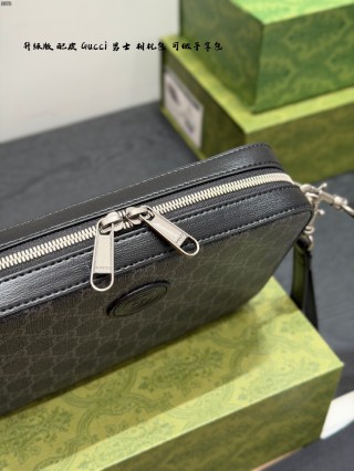 Gucci Ophidia GG Camera Bag Black view 7