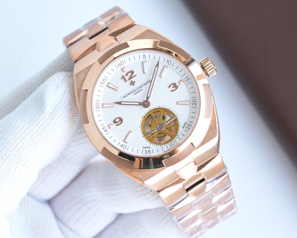 Vacheron Constantin Overseas Tourbillon Rose Gold Watch