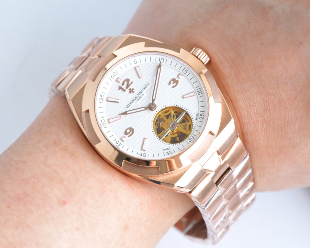 Vacheron Constantin Overseas Tourbillon Rose Gold Watch view