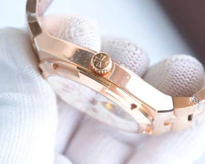Vacheron Constantin Overseas Tourbillon Rose Gold Watch view 7