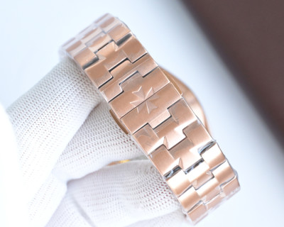 Vacheron Constantin Overseas Tourbillon Rose Gold Watch view 8